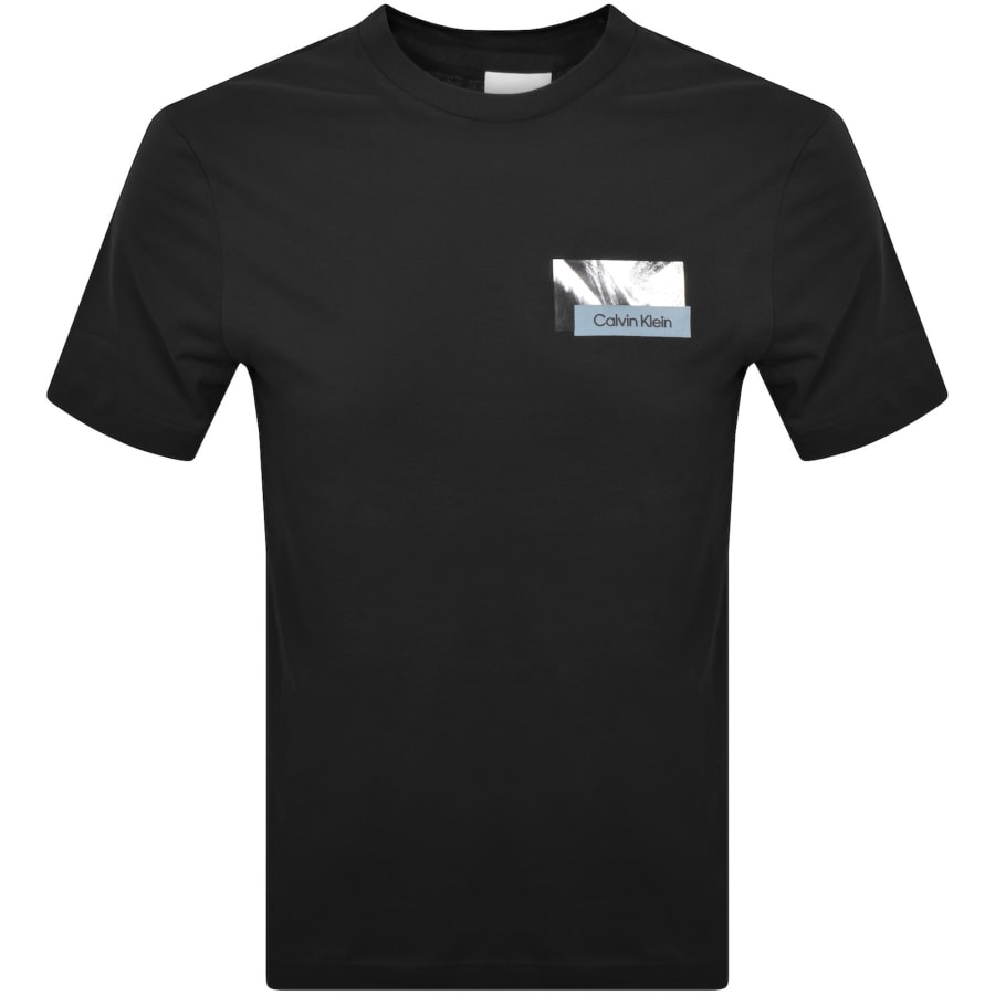 Calvin Klein Back Logo Graphic T Shirt Black | Mainline